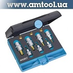 Набор головок 1/2", 3/8", 1/4" внутренних TORX T8-T60 10